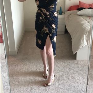 nine britton abigail knit midi dress